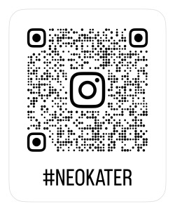 QR-Code für den #NeoKater zu seinem Instagram Hashtag.